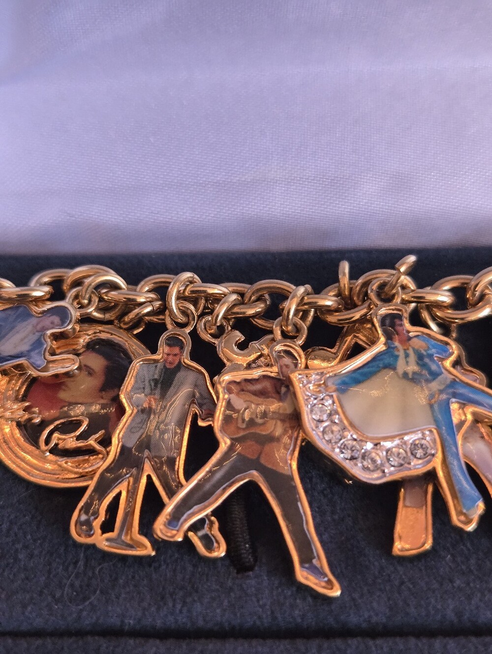 AMAZING Elvis Charm Bracelet